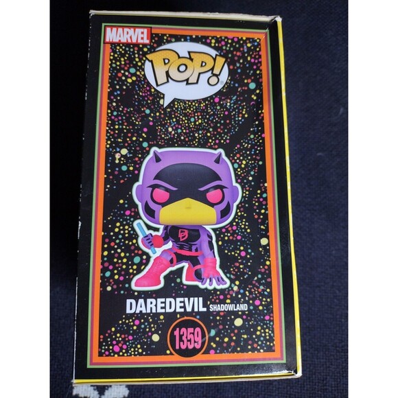 Funko Pop! Vinyl: Marvel - Daredevil (Black Light) - Target (Exclusive) #1359 - Picture 5 of 7